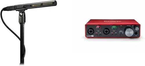 Miniatura 4 de Audio-Technica AT875R línea + micrófono condensador de gradiente.