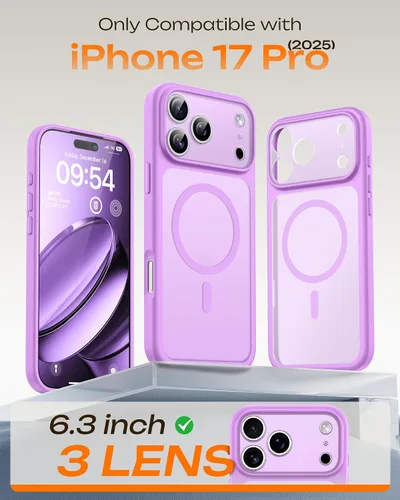 Miniatura 557 de TOCOL Funda para iPhone 11, compatible con Magsafe, protección completa de cámara, imanes integrados, protección contra caídas, funda translúcida