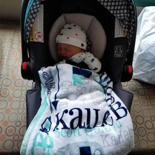 Miniatura 13 de Manta de nombre personalizada para bebé niña niños y adultos con nombre, personalizado con nombre del bebé, manta personalizada para niños. Regalo
