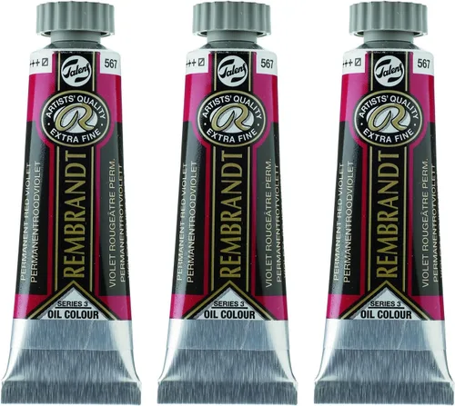 Miniatura 20 de Tarens Pintura al óleo, Rembrandt, juego de 3, marrón Mudder Permanente, 0.5 fl oz (0.5 fl oz) (Nº 5)