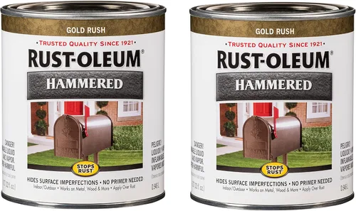 Miniatura 19 de Pintura para acabado de metal Rust-Oleum Hammered, 1 cuarto de galón, 7215502