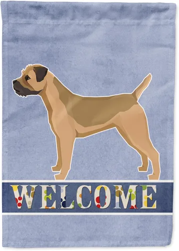 Miniatura 14 de Caroline's Treasures CK3704GF Bandera de jardín de bienvenida de Akita Shepherd Black and Tan - Bandera decorativa para patio exterior, patio