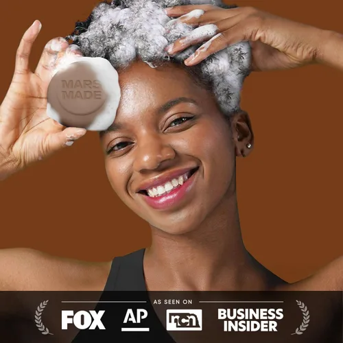 Miniatura 4 de MARS MADE Barra de Champú de Aceite de Jojoba 2.0 - Jabón Natural Hidratante y Humectante para el Cabello con Exceso de Grasa y Nutrición del Cuero