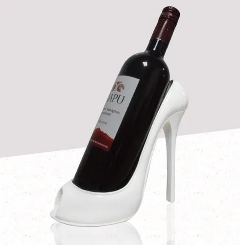 Miniatura 10 de Fantes Soporte para vino de cisne, soporte para botellas, mostrador, soporte de almacenamiento para boda, fiesta, decoración del hogar (cisne azul)