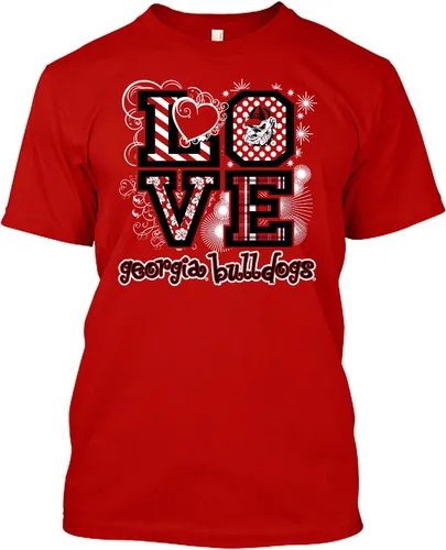 Miniatura 2 de New World Graphics Camisetas de amor de la NCAA, varios equipos disponibles