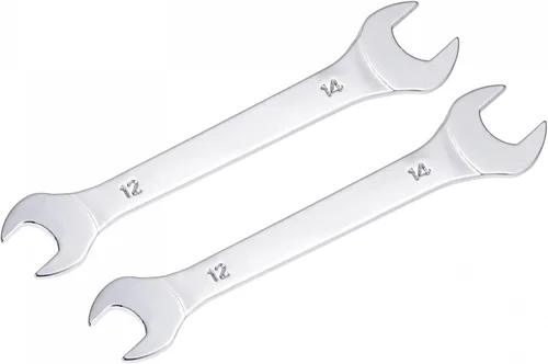 Miniatura 7 de uxcell Llave fina de extremo abierto, 0.315 in x 0.394 in, espejo métrico, acero de alto carbono, para mantenimiento doméstico y reparaciones