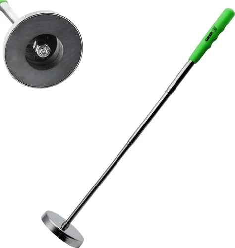 Grip - Herramienta magnética telescópica para barredora de pisos, capacidad de 35 libras, tornillos, clavos, virutas de metal, se extiende de 8 a 34