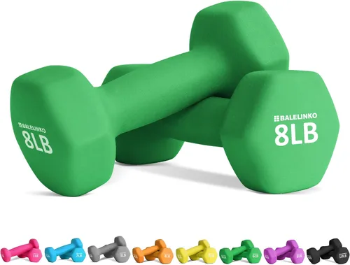 Miniatura 40 de Balelinko Equipo de Gimnasio en Casa, Entrenamiento de Fuerza, Pérdida de Peso, Pesos para Pilates, Yoga, Pesos para Mujeres, Hombres, Personas