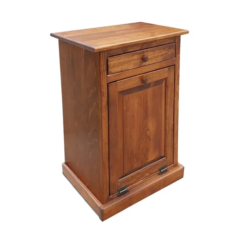 Miniatura 12 de Peaceful Classics Gabinete de Basura Abatible sin Cajón - Gabinete Extraíble de Madera, Gabinete Decorativo para Basura para Cocina, Dormitorio