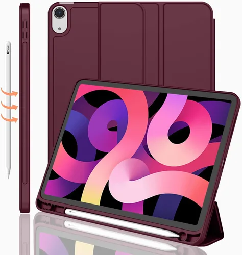 Miniatura 47 de iMieet Funda para iPad Air de 11 pulgadas M3 (2025) / M2 (2024), iPad Air de 5ª/4ª generación 2022/2020 de 10.9 pulgadas con soporte para lápices