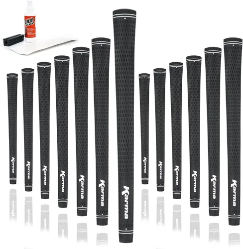 Miniatura 13 de Karma Velour Golf Grips for Men, Women, Juniors Undersize, Standard, Midsize, Oversize, & Jumbo 6 Colors Choose Single, 9, 13 Pack or Golf