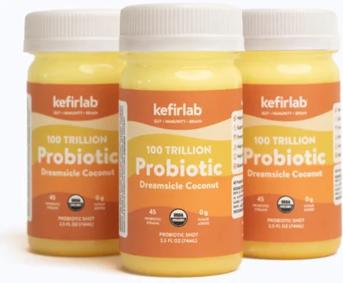 Miniatura 8 de KefirLab Probióticos 100T CFU - 36 cepas - Vegano y orgánico - Apoya la digestión, el sistema inmunológico, la salud del cerebro, el estado de ánimo