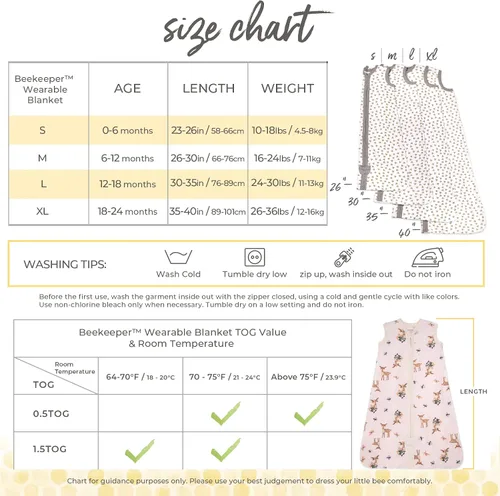 Miniatura 3 de Burt's Bees Beekeeper - Manta unisex para bebé, de algodón 100% orgánico para usar Sweet Doe