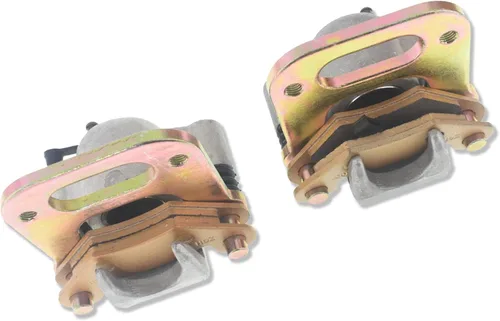 Miniatura 9 de Pinza de freno delantera izquierda derecha con pastillas de repuesto para Polaris 400L Big Boss 350L 400L 500 Diesel Magnum Sportsman Trail Boss