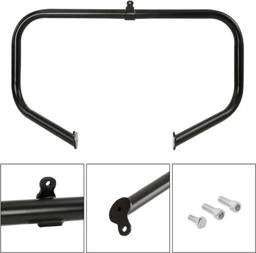 Miniatura 3 de TCT-MOTORPARTS Barra protectora de motor de carretera de 1-1/4 pulgadas para Harley Touring Road Electra Glide Road King Street Glide Tri Glide