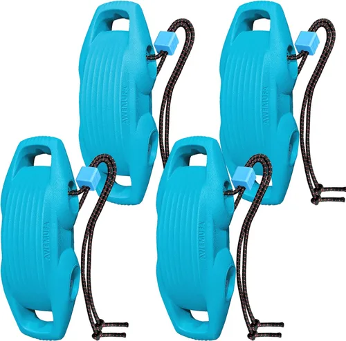 Miniatura 13 de AWEMUFA Defensas de Barco Fáciles de Instalar Parachoques para Atraque Defensa Ideal para Pontón, Lobina, Moto Acuática y Barcos de Pesca Gris