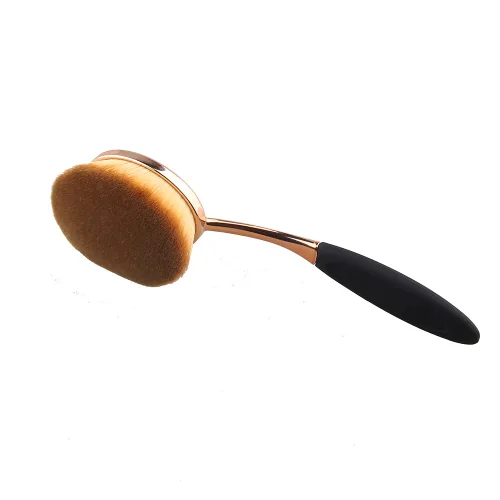 Miniatura 5 de Yoseng - Brocha ovalada para maquillaje, cepillo de base grande, cepillos de maquillaje, aplicación rápida y sin defectos de base líquida, crema