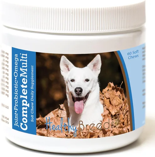 Miniatura 39 de Healthy Breeds Pug todo en uno multivitamínico suave masticable 60
