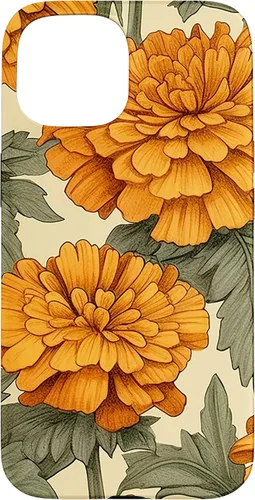 Miniatura 6 de Funda para iPhone 14 Pro Max Watercolor Marigold Flower