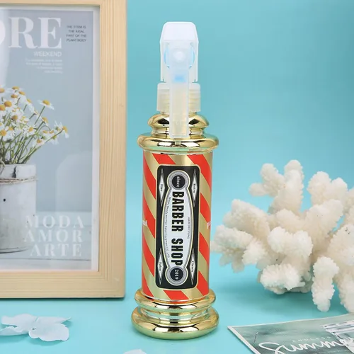 Miniatura 9 de Dioche Botella de spray de agua de peluquería, botella de spray de peluquería Salon Barbería Hair Styling Water Spray Kettle 5.1 fl oz (dorado)