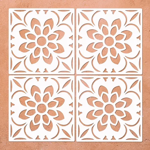 Plantillas grandes reutilizables para pintar pisos, azulejos, paredes, pasarela, patio, porche delantero, piso de concreto, plantillas de piso,