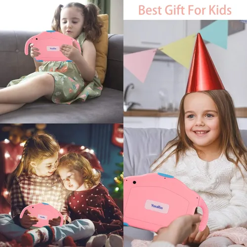 Miniatura 7 de Tableta para niños de 7 pulgadas para niños de 3 a 7 y 32 GB con funda WiFi Youtube Control parental, tabletas Android para niños pequeños Software