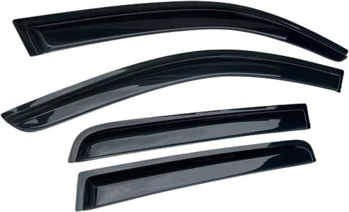 Miniatura 4 de Deflector de viento para ventana lateral impermeable 94043, 4 piezas de repuesto protector contra la lluvia, visera de ventana para Toyota Avalon