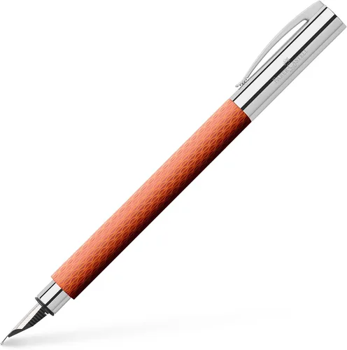 Faber-Castell Pluma estilográfica Ambition, OpArt Hojas de otoño - Fina