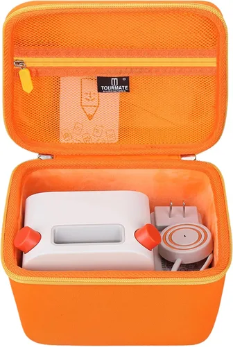 Tourmate Estuche rígido de almacenamiento para niños y altavoces Bluetooth, estuche de transporte de viaje para niños, reproductor de música,
