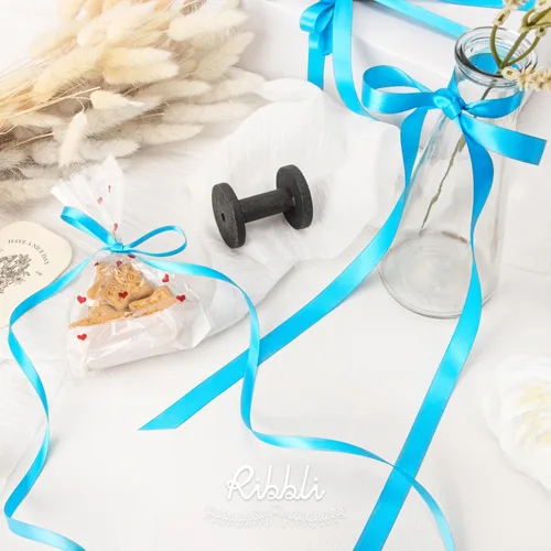 Miniatura 12 de Ribbli - Cinta de satén de doble cara dorada, 1/2 pulgada x 25 yardas, uso para ramo de lazos de manualidades, envoltura de regalos, decoración