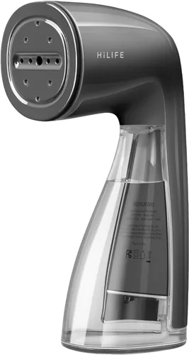 Miniatura 9 de HiLIFE Vaporizador para ropa, Vaporizador de 1100W con tanque grande de 300ml, Vaporizador de ropa de mano, Removedor de arrugas de tela