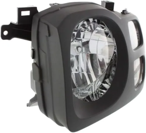 Miniatura 7 de EPIC LIGHTING Faros delanteros halógenos estilo OE color gris oscuro, repuesto para NISSAN 02-04 NISSAN XTERRA XE