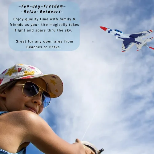 Miniatura 2 de Premier Kites Cometa Jet 3D - F16 Thunderbird