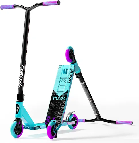 Miniatura 8 de VOKUL K1 Pro Stunt Trick Scooter para niños de 8 años en adelante, patinete de estilo libre para parque de patinaje en la calle para niños y niñas