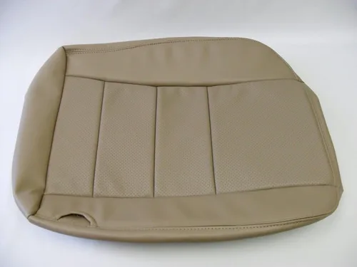 Miniatura 3 de 2002 a 07 para Ford F250 Lariat Driver & Passenger Bottom Seat Covers TAN Perforated