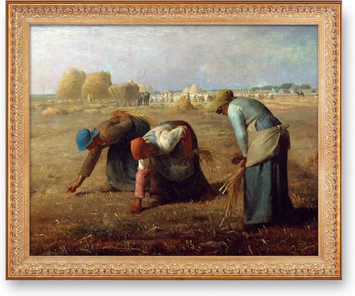 Miniatura 801 de A&T ARTWORK Campo de trigo con cipreses de Van Gogh Las reproducciones de arte clásico mundial, impresiones en lienzo giclée para decoración