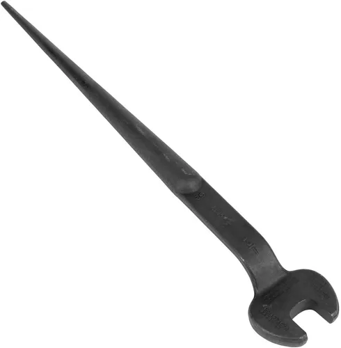 Miniatura 10 de Klein Tools 3224 - Llave de construcción con apertura nominal de 1-1/2 pulgadas, perno de 1 pulgada para tuerca regular de EE. UU
