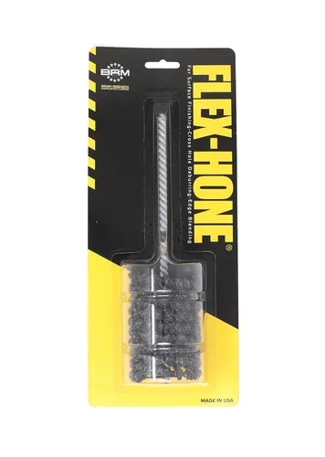 Miniatura 68 de Brush Research BC Flex Hone estándar para cilindros de freno, hidráulica y guías de válvulas, óxido de aluminio, 1-1/8 pulgadas de diámetro, grano