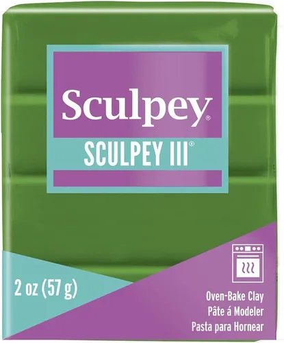 Miniatura 2 de Arcilla polimérica Sculpey III, Polyform de 2 onzas Verde