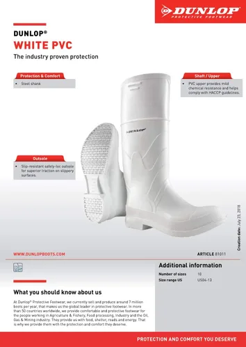 Miniatura 4 de Dunlop Protective Footwear mens Modern