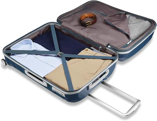 Miniatura 6 de Samsonite Freeform Maleta rígida, expandible con ruedas dobles giratorias, marino