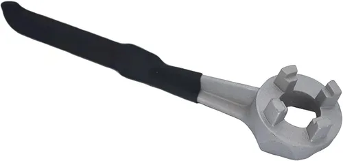 Miniatura 2 de Llave de tambor de aluminio WINTOWIN, llave de tapón, herramienta para abrir barriles de 10, 15, 20, 30 y 55 galones, se ajusta a tapas de bung