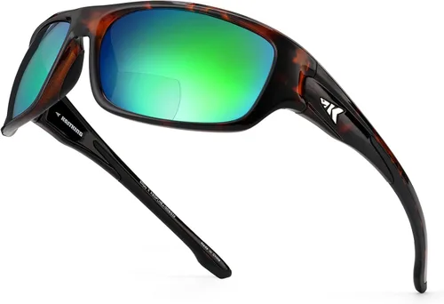Miniatura 9 de KastKing Ellijay Gafas de Sol Bifocales Polarizadas, Ampliación Bi-Focal x1.5 x2.0 x2.5, Gafas de Sol Deportivas Wrap para Lectura