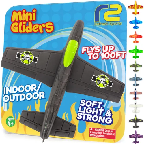 Avión de juguete para niños - Rellenos de cesta Boo para niños - Avión de espuma EVA duradero - Aviones de juguete de poliestireno para regalos