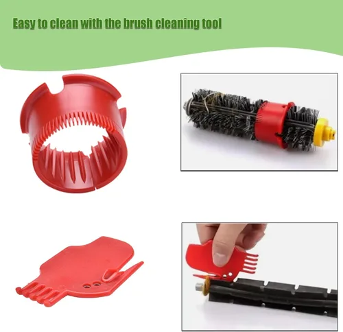 Miniatura 4 de LOVECO Kit de piezas de repuesto para iRobot Roomba 600 Series 694 692 690 614 680 660 651 650 y 500 Series 595 585 564 552,3 filtro, 3 cepillos