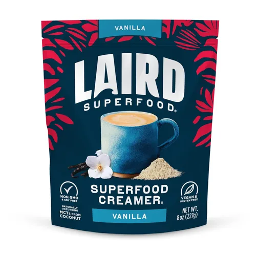Miniatura 18 de Laird Superfood Creamer - Crema en polvo sabor a cacao, 8 onzas