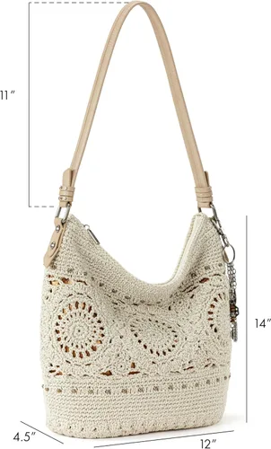 Miniatura 2 de The Sak Sequoia Hobo Bag - Bolso grande de ganchillo a mano para mujer para todos los días y viajes - Bolso y bolso duradero con bolsillo
