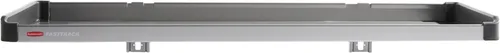 Miniatura 24 de Rubbermaid FastTrack - Organizador de garaje multiusos, capacidad de 50 libras, sistema de almacenamiento montado en la pared de níquel satinado