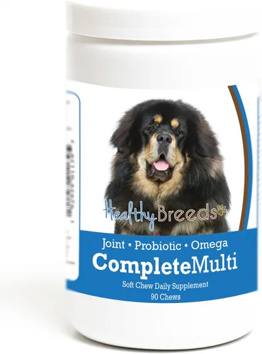 Miniatura 358 de Healthy Breeds Pug todo en uno multivitamínico suave masticable 60