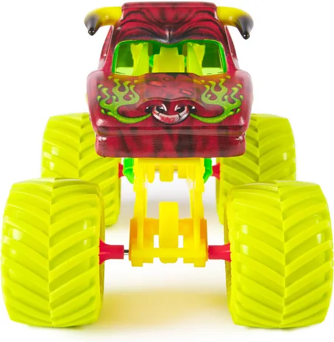 Miniatura 3 de Monster Jam, Camión monstruo oficial de El Toro Loco, vehículo de colección fundido a presión, escala 1:24, juguetes para niños y niñas a partir